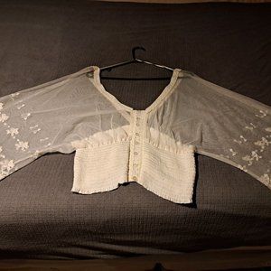 Vintage sheer blouse